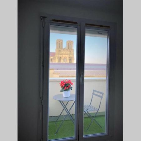 Hypercentre Grand Balcon Vue Cathedrale Apartment แร็งส์ ภายนอก รูปภาพ